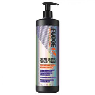 Fudge Clean Blonde Damage Rewind Violet Toning Conditioner 1000ml